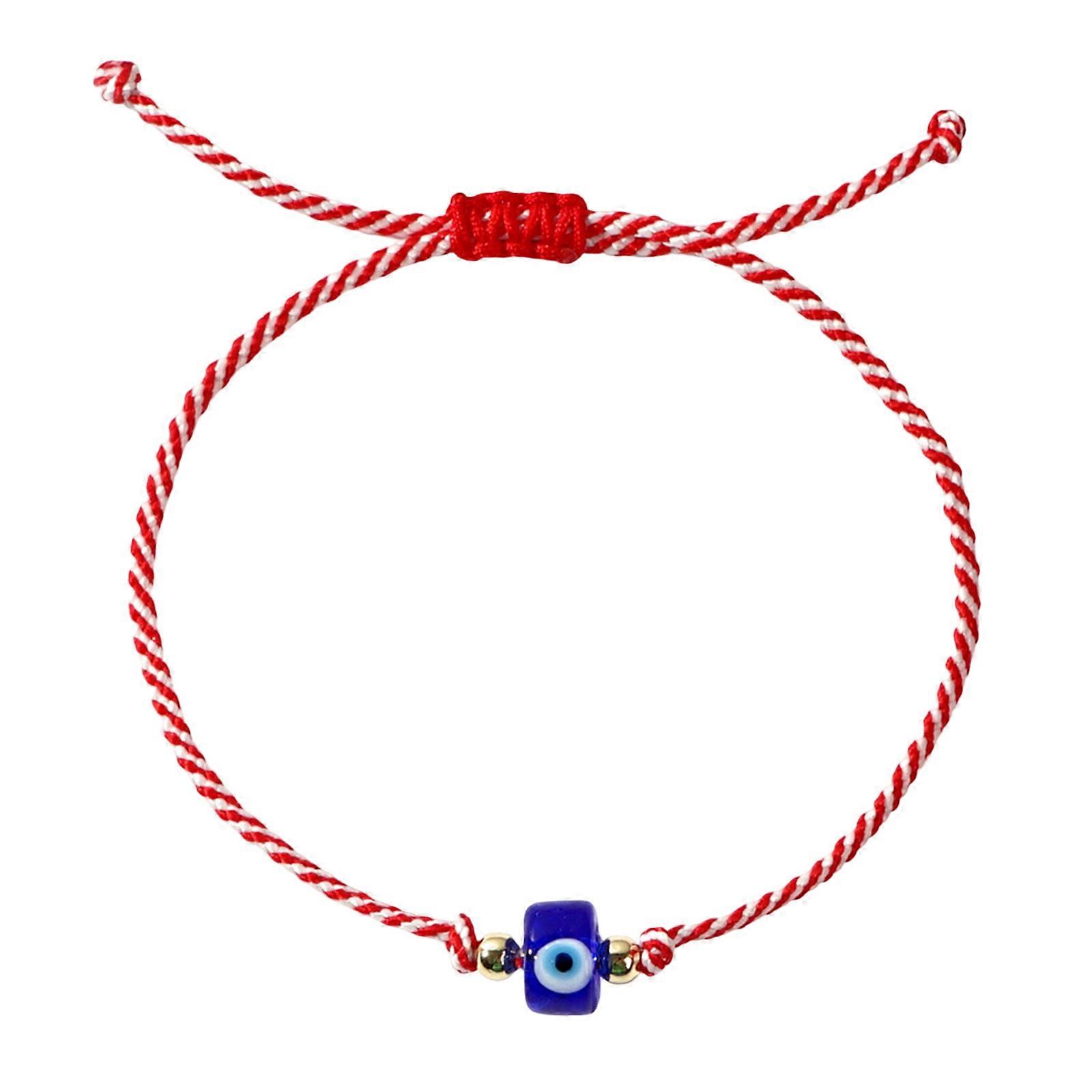 Unique Red String Evil Eyes Bracelet Handcrafted For Protective And Styles Statement Multicolor
