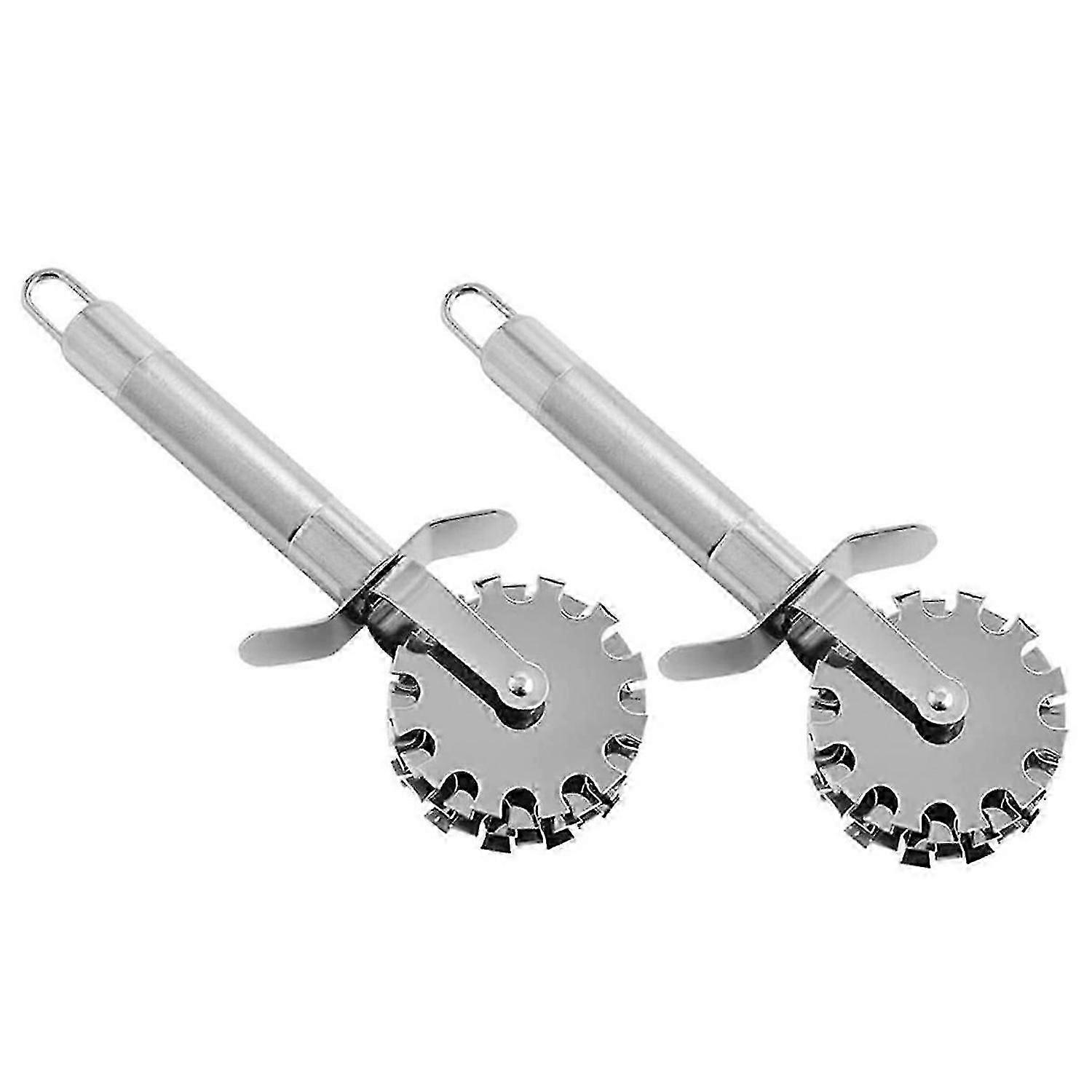 2Pcs Five-wheel Meat Loosener Beef Rolling Tool Meat Tenderizer