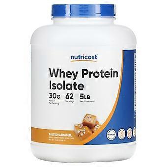 Nutricost, Whey Protein Isolado, Caramelo Salgado, 2,268 kg (5 lb)