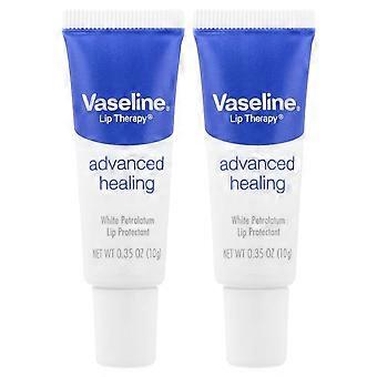 Vaseline, Lip Therapy®, Advanced Healing, 2 Tubes, 0.35 oz (10 g) Each, 4-Pack