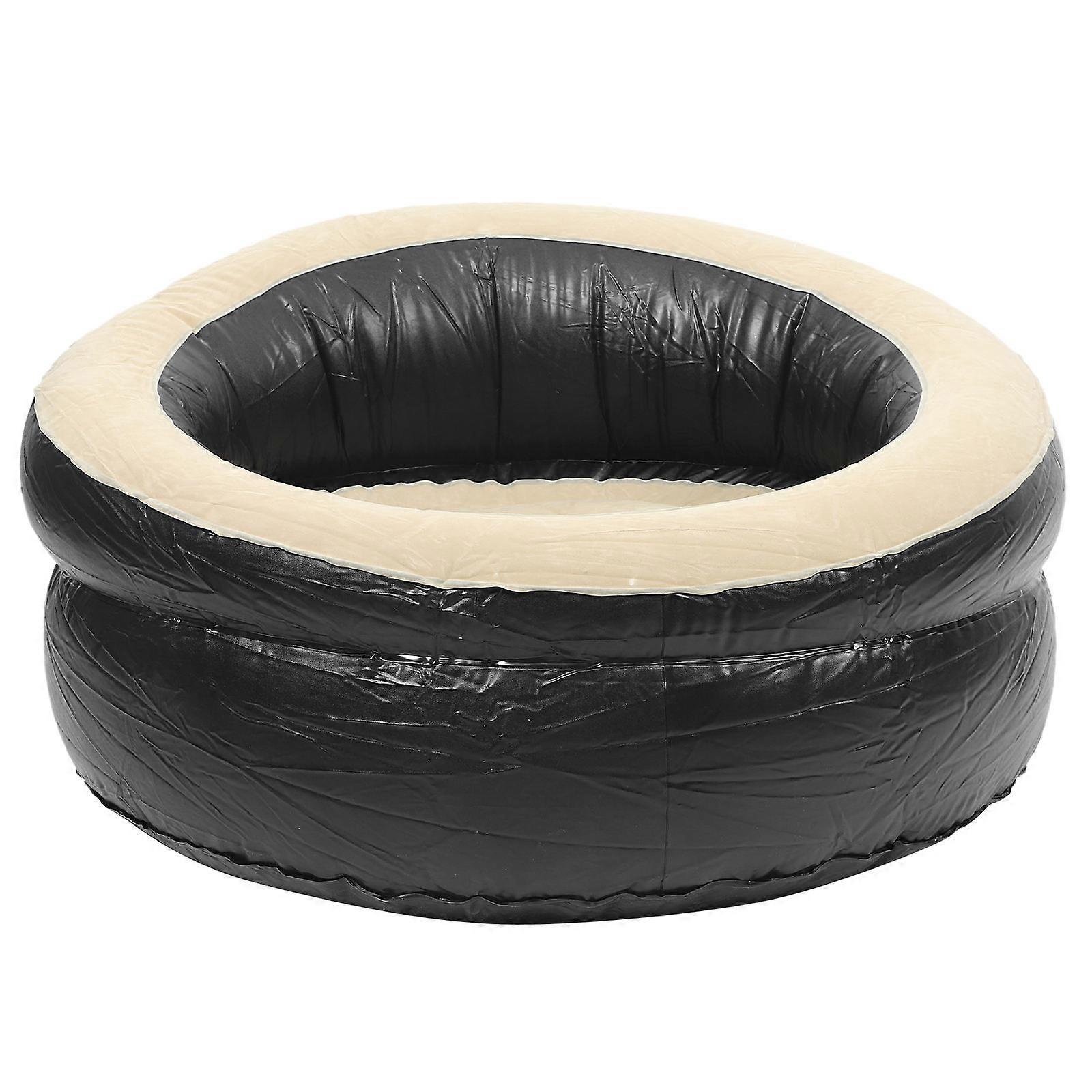 Comfortable Inflatable Sofa Cushion Folding Small Sofa Outdoor Portable Inflatable Stool