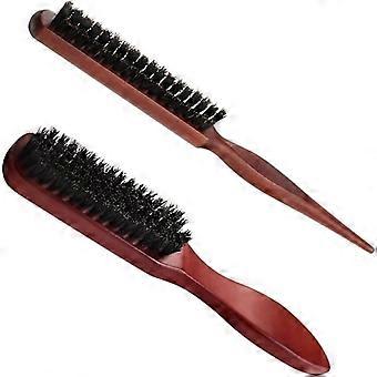 2 pcs Slick Back Hairbrush, Smoothing Brush, Suitable for Thick, Curly, Dry or d Hair