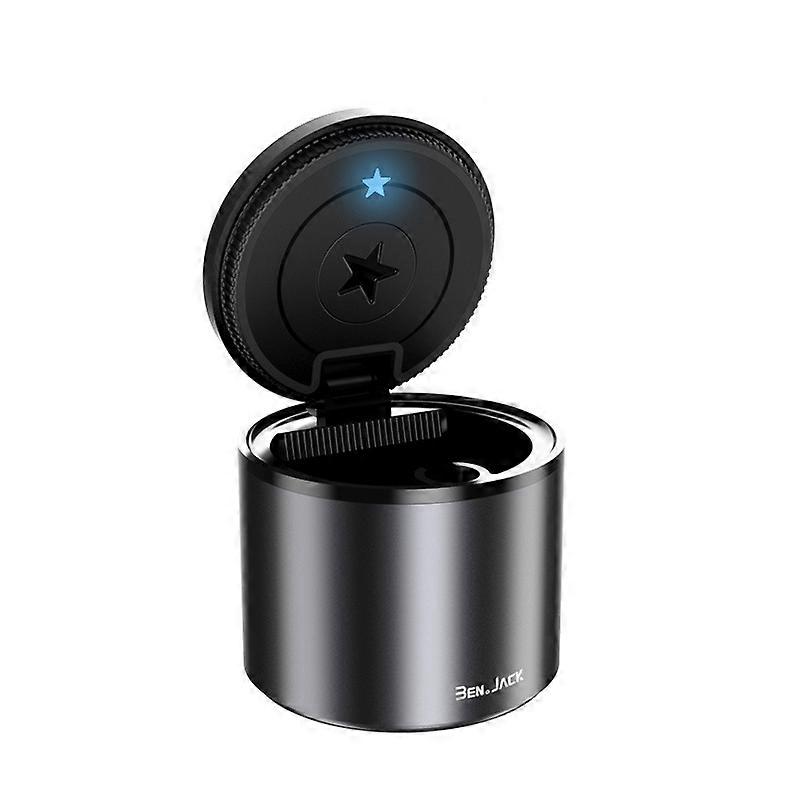 [New] BEN.JACK Ashtray With Cover Personality Multi-Function Universal Car Ashtray
