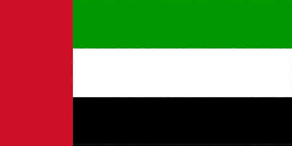 United Arab Emirates Flag CU0316