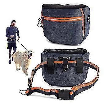 Dog Treat Pouch Bag For Training, Closing Portable Dogs Walking Bag
