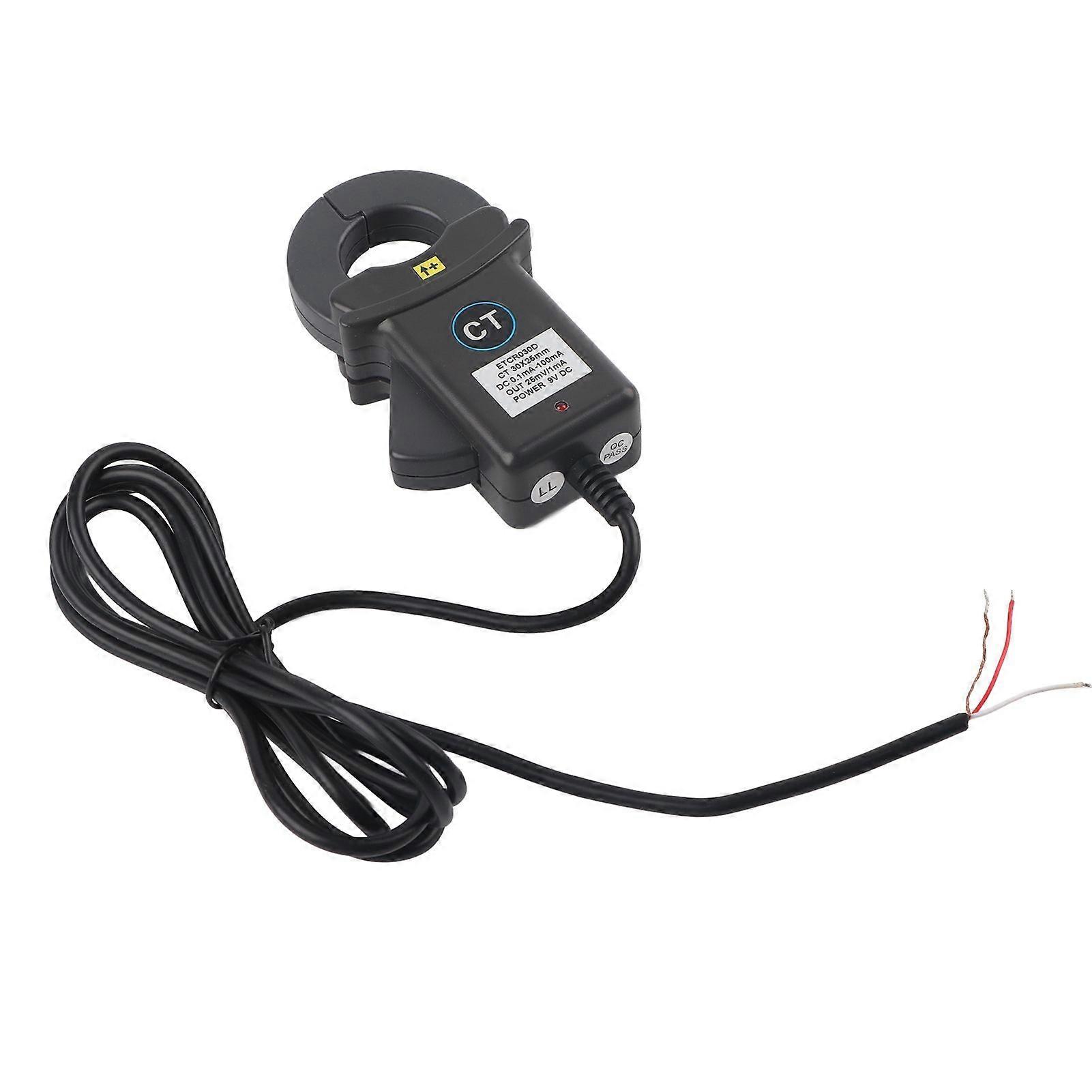 ETCR030D Clamp Current Sensor High Accuracy DC Leakage Current Sensor Electric Current Transducer