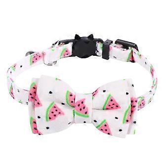 Pet Collar with Bell Cat Collars for Safety 2Pcs Adjustable Pink Collars