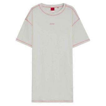 Hugo Womens/Ladies Contrast Logo Cotton T-Shirt Dress