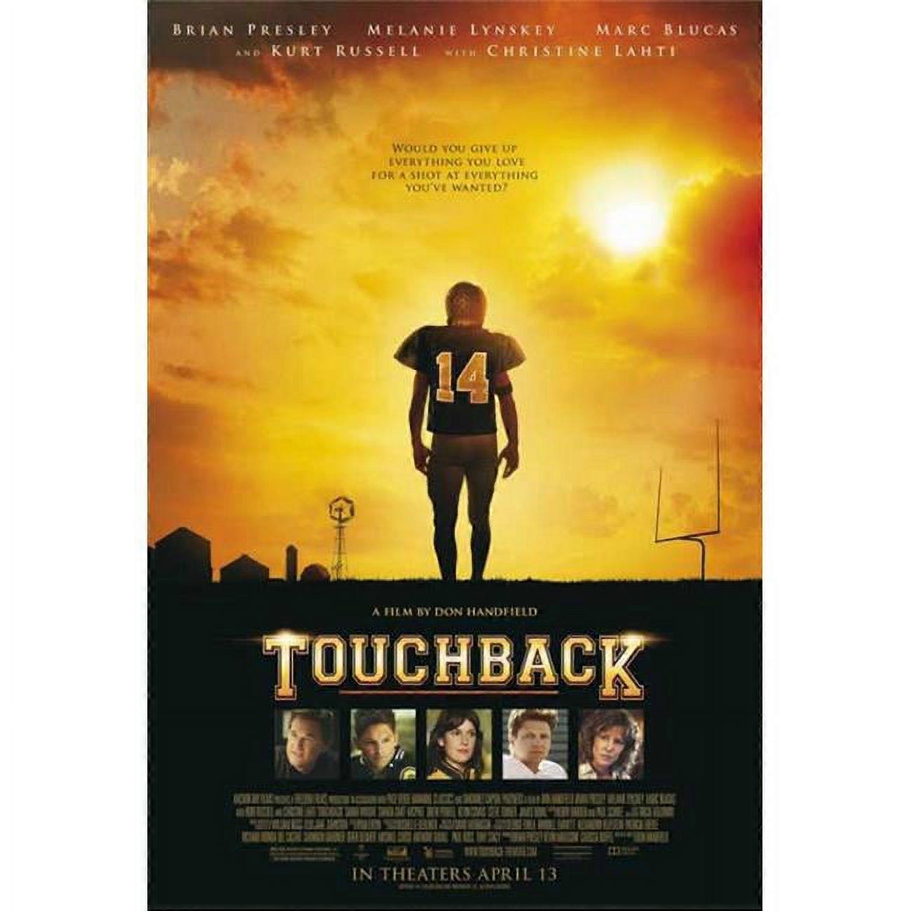 Touchback Film Afiş Baskı (27 x 40)