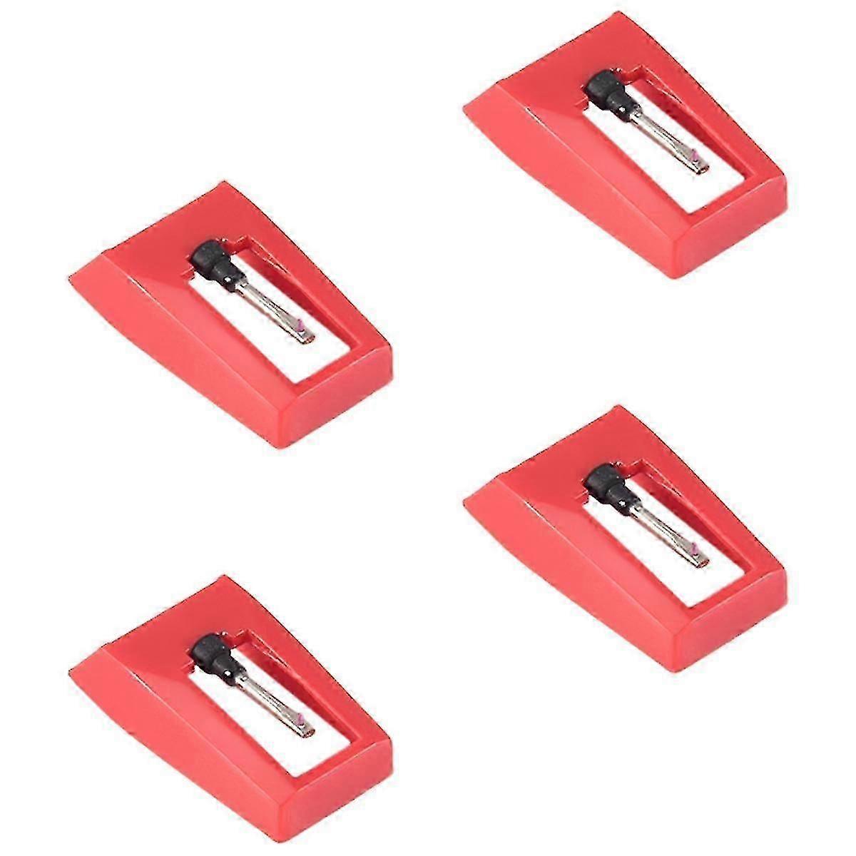 4 Pcs Replacement Stylus Needles for Vinyl Record Player Universal Type