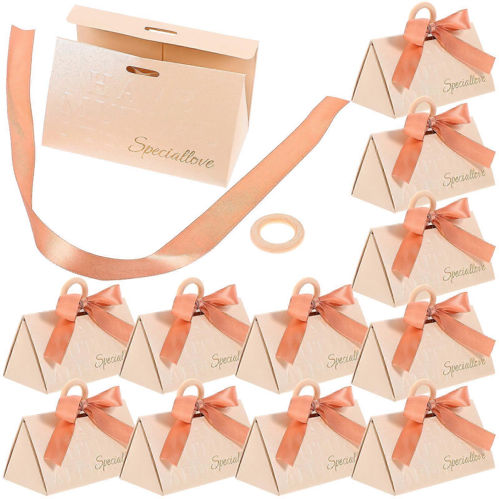 20pcs Candy Wrapping Boxes Candy Packaging Boxes Candy Boxes Party Favors for Wedding