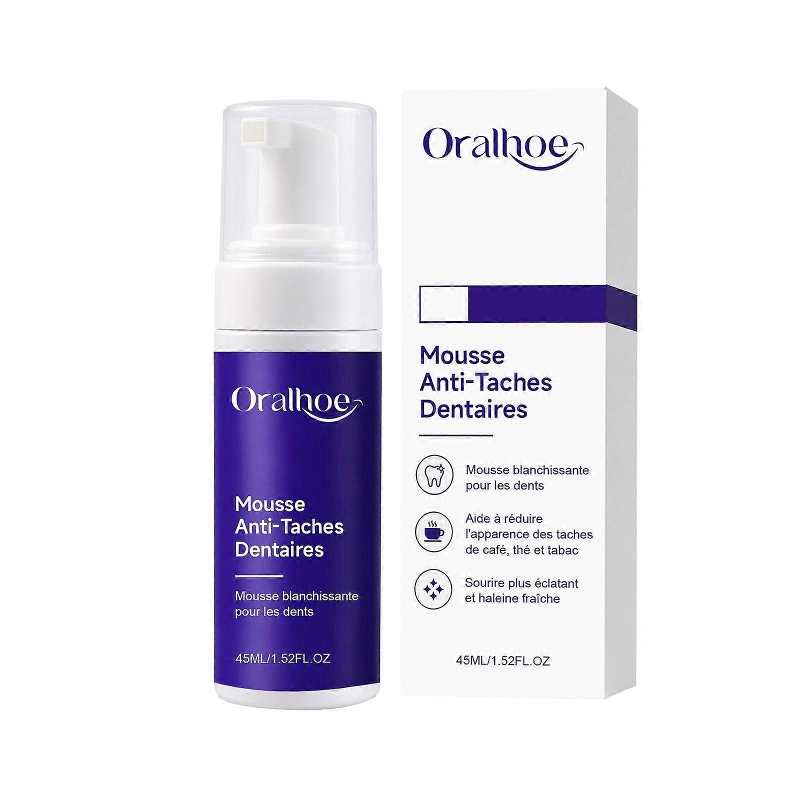 Purple Tooth Cleaning Mousse