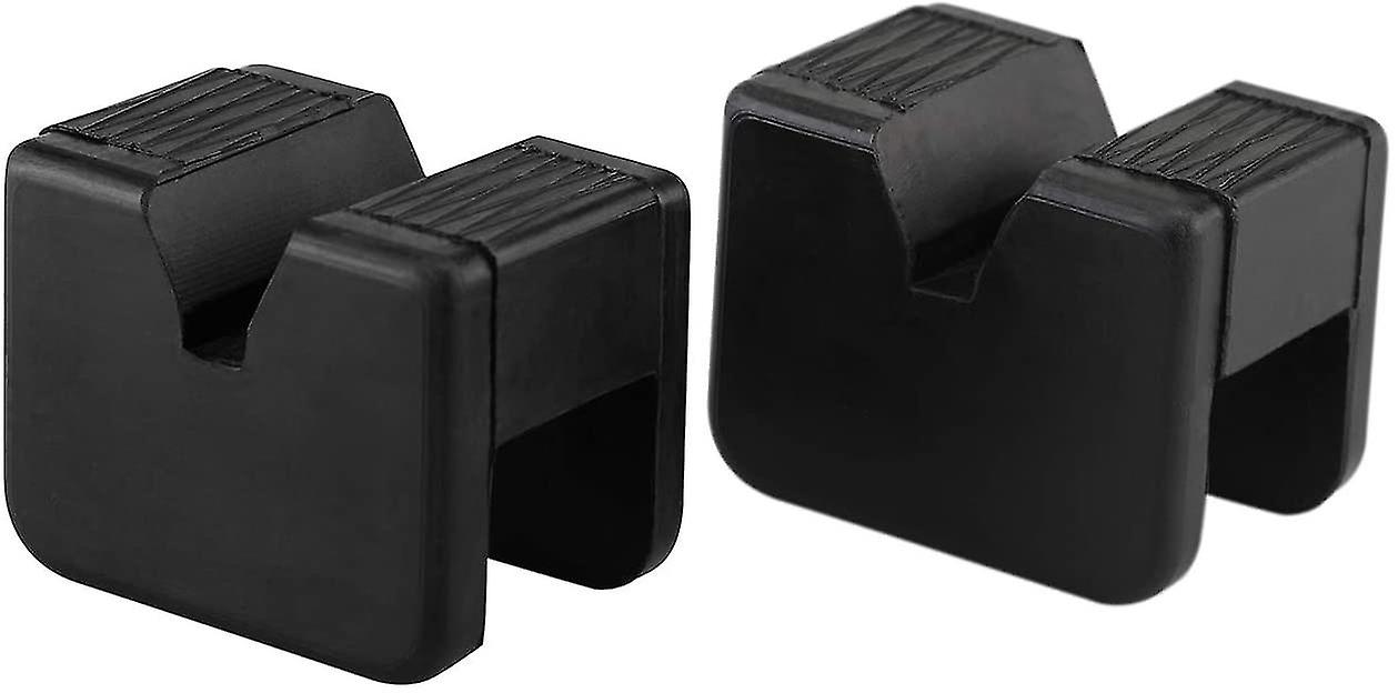 4PCS Rubber Pinch Weld Jack Pad Adapters - Slotted For 2 Ton Lift, Non-Slip Cushion For Car Chassis Protection - View #2