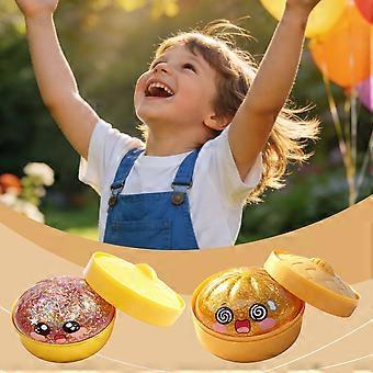 simulated buns soft fun decompress, non-sticky portable ornaments suitable for scenes fun..B3
