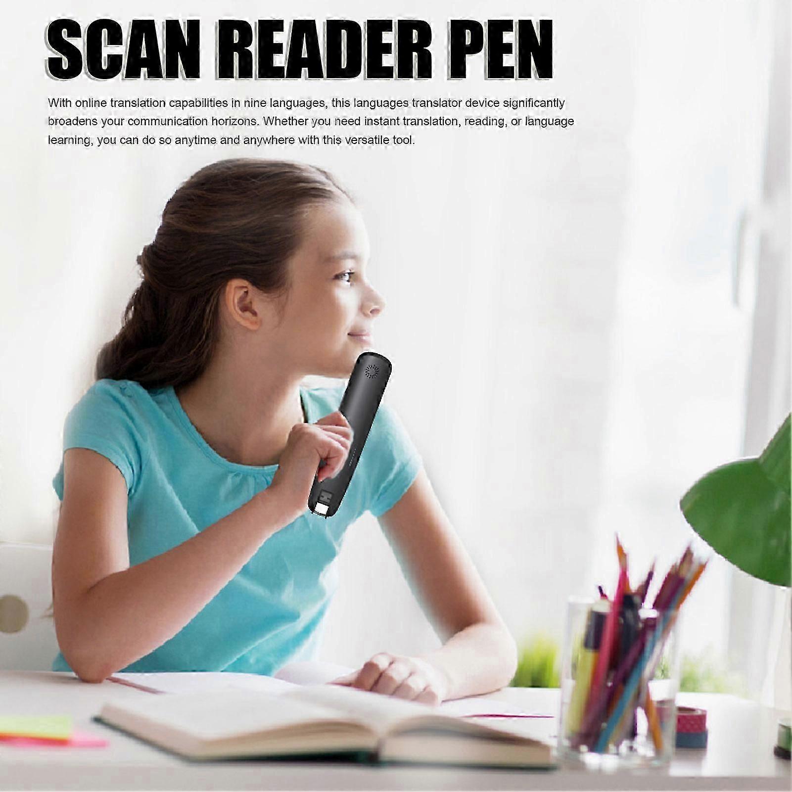 Scan Translator Pen Multifunctional 2.86 Inch Screen Multiple Languages Translator Device