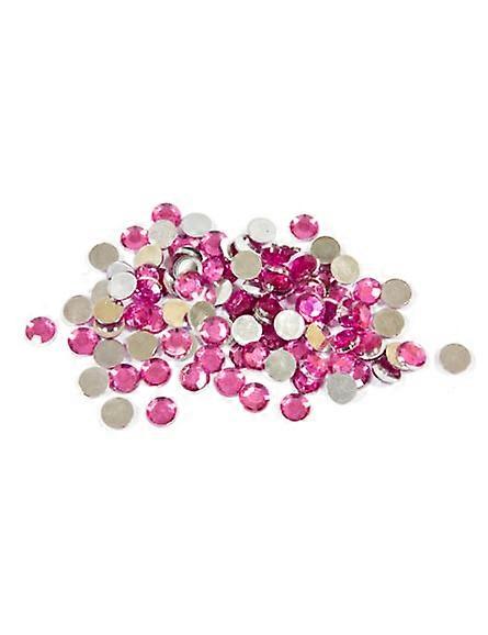100 Small round fuchsia table confetti 0.6 cm