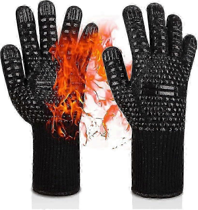 Long Cuff Grilling Gloves 800C Rated