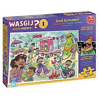 Wasgij Puzzel Junior 1 – Ijskoude Kreten! 240 Stukjes