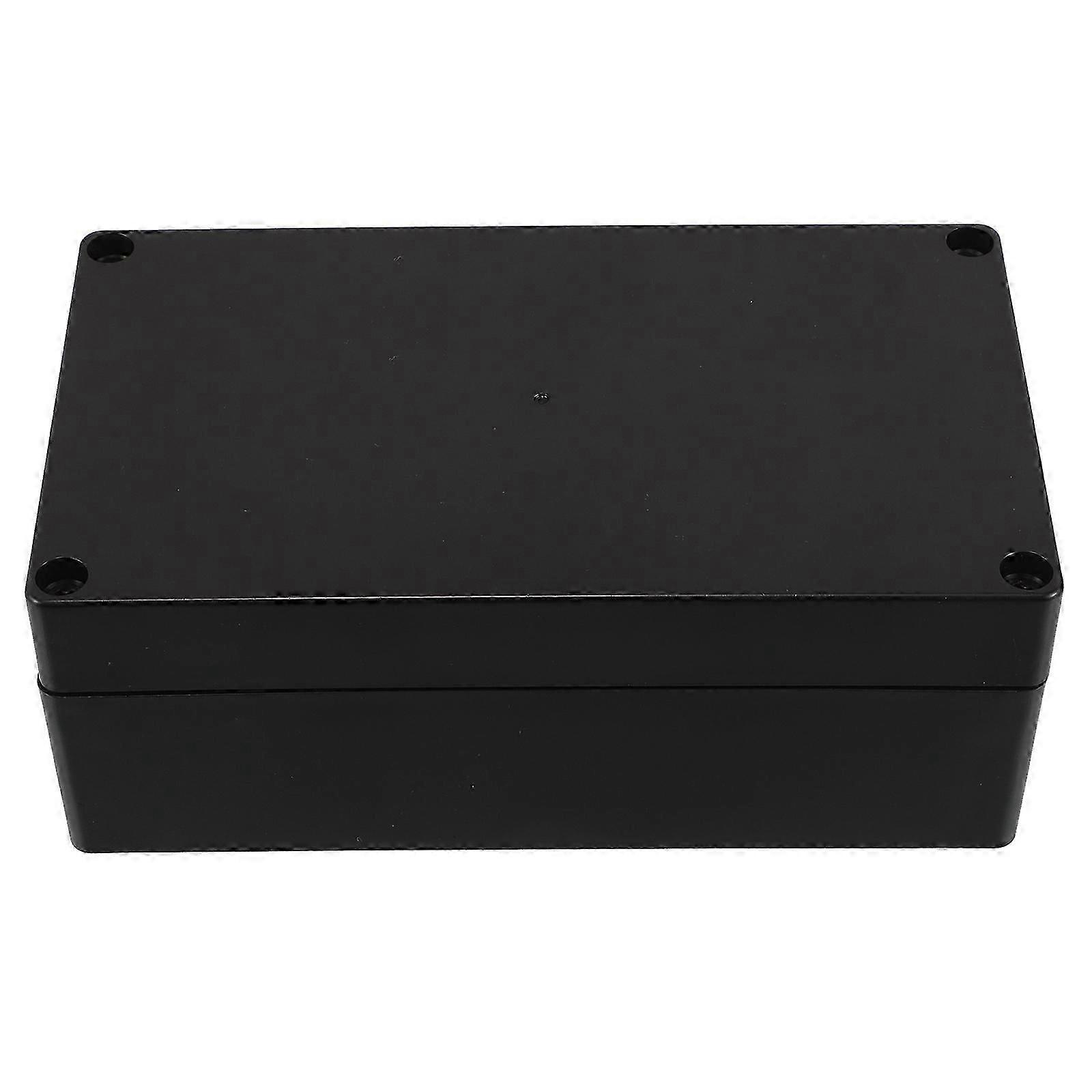 Black Waterproof Electrical Box Plastic Project Box for Connection Use