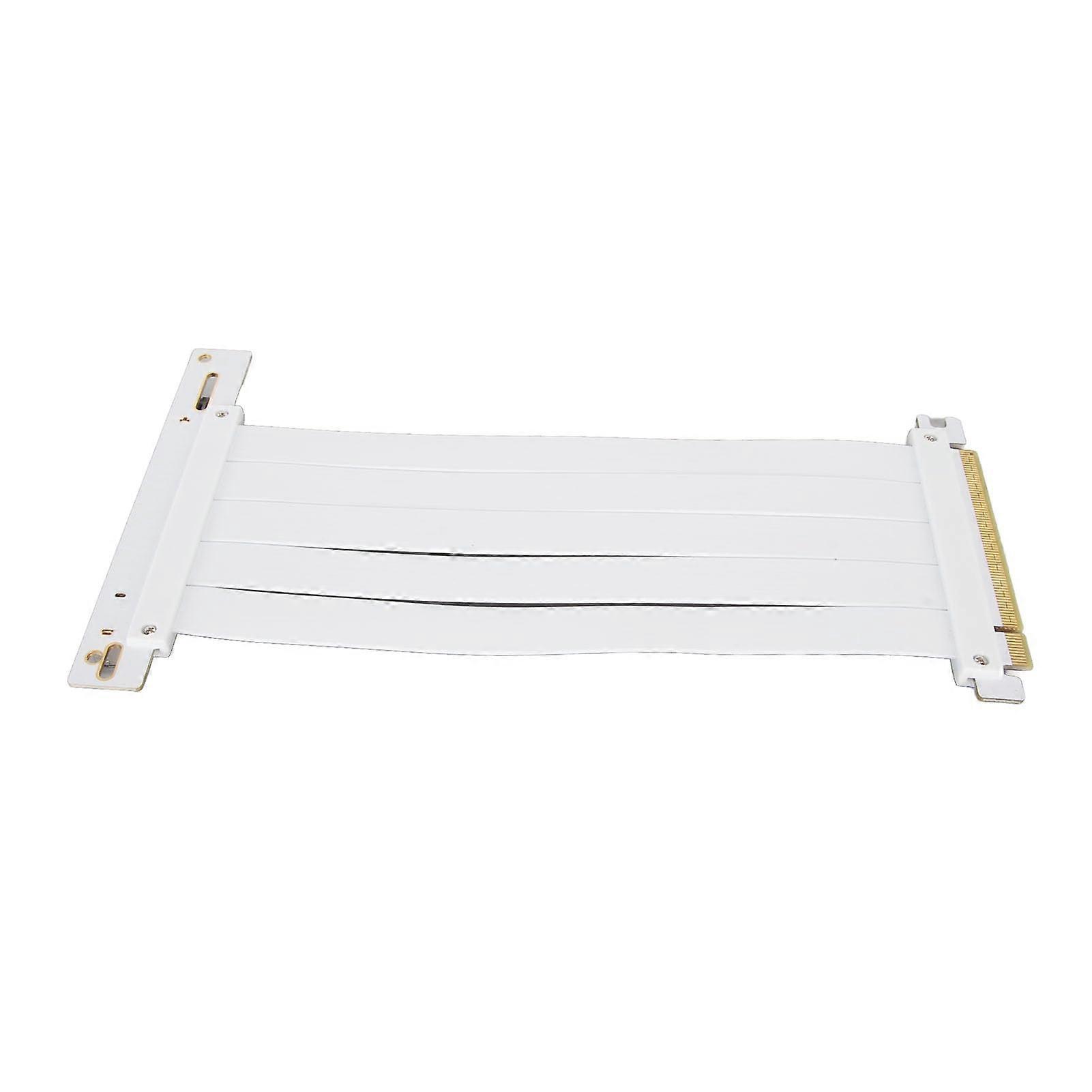 PCIe 4.0 Riser Cable 50cm, Shielded 90 Degree GPU Extension Cable for RTX 4090 RX 7900, Speed Data Transfer