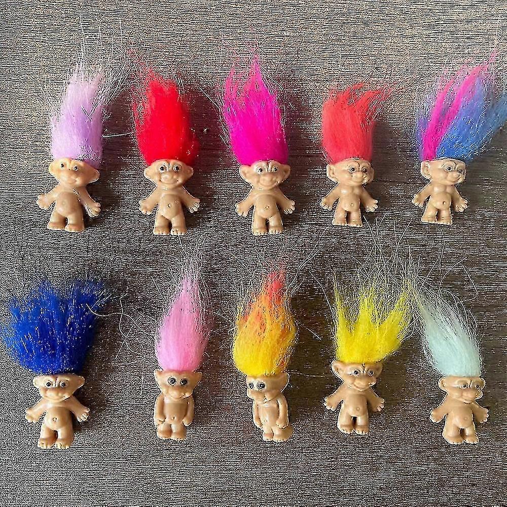 Adorable Mini Troll Dolls PVC Set