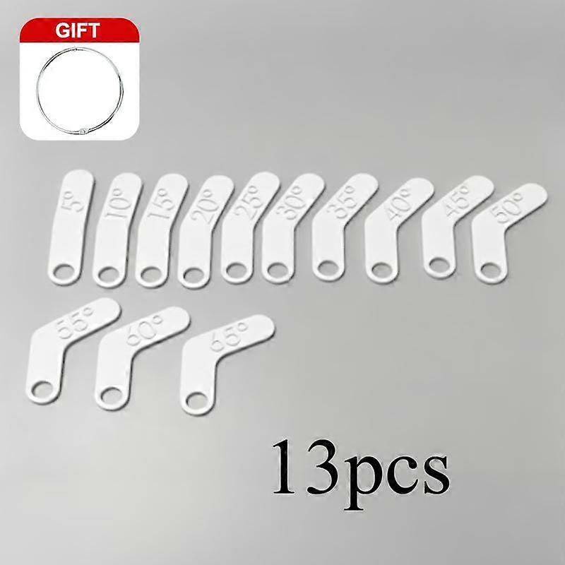 Multi-Angle Square Accurate Measuring Set 13/24pcs Practical Positioning Helper for Construction Renovation Handcraft Making