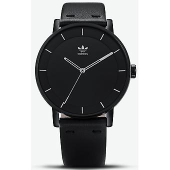 Adidas district_l1 japanische Quarz Analog Man Uhr mit Kuhfell Armband Z082345-00