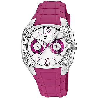Lotus cool Quartz Analog Woman Watch with L15751/2 Rubber Bracelet