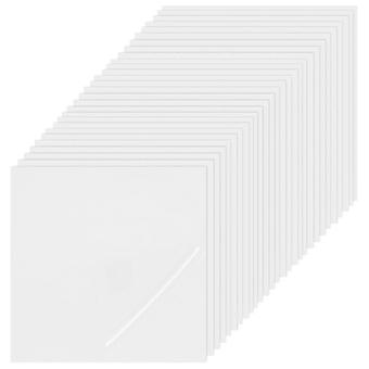 Oppblåsbart reparasjonssett for lapp 6,8 cm x 6,8 cm, 30 stk. vanntett TPU-reparasjonsteip kompatibel med teltluftmadrassflytere