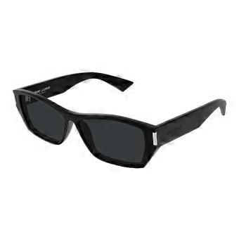 Saint Laurent SL 928 001 Full Rim Black Women Rectangle Sunglasses UV3 Original