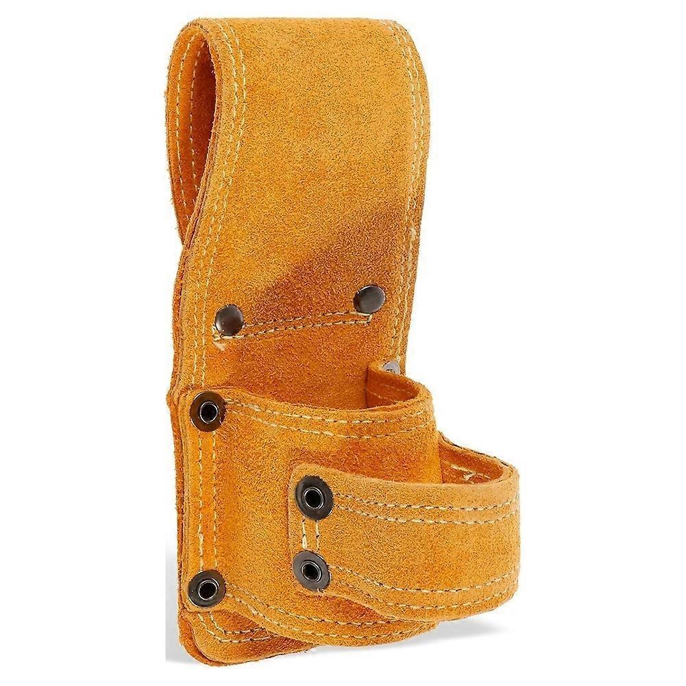 Double Hole Cowhide Tool Holder