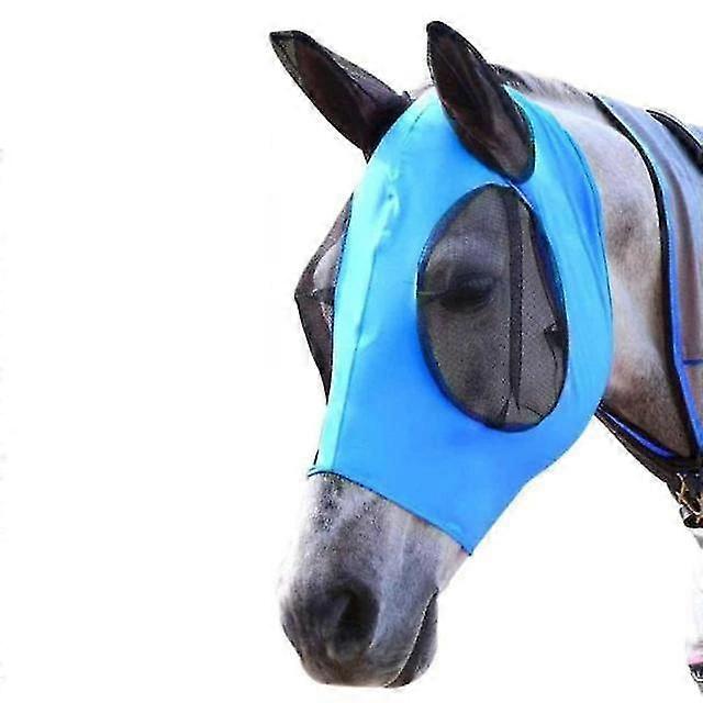 Elastic UV-Resistant Horse Fly Mask