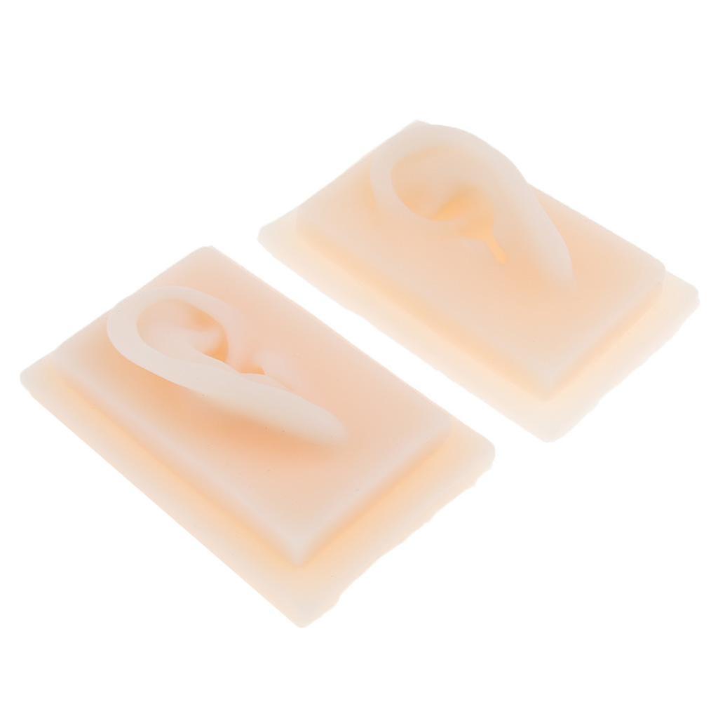Life-size Silicone Human Acupuncture Ear Display Model