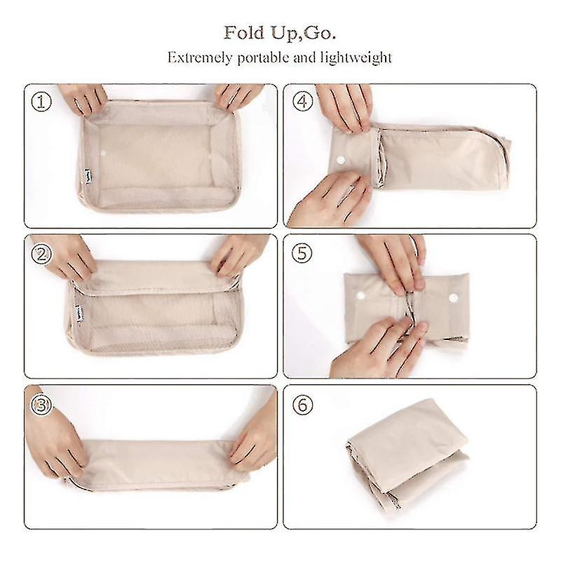 8 Pcs Travel Organizer Storage Bags Clothes Shoe Tidy Pouch Waterproof Portable Luggage Suitcase Packing Case