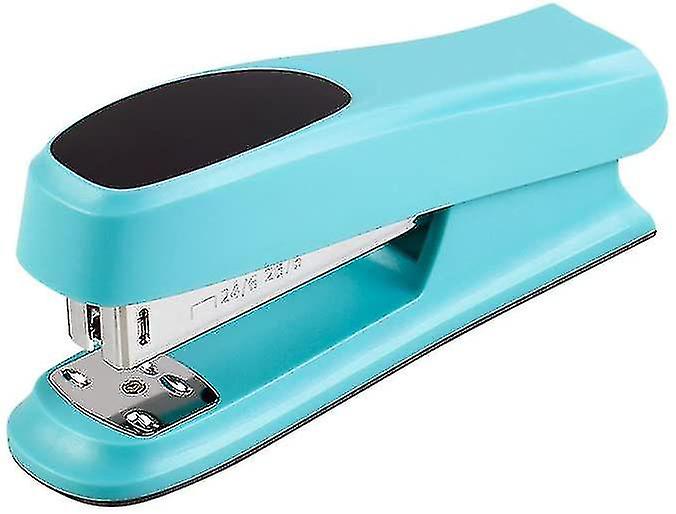 1 Pcs Fashionable Stapler 20 Sheets Capacity (blue)
