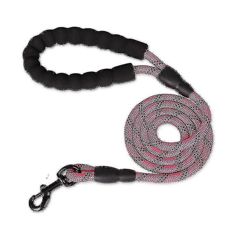 Dog Leash Reflective Nylon Leashes Medium Large Puppy Durable Collar