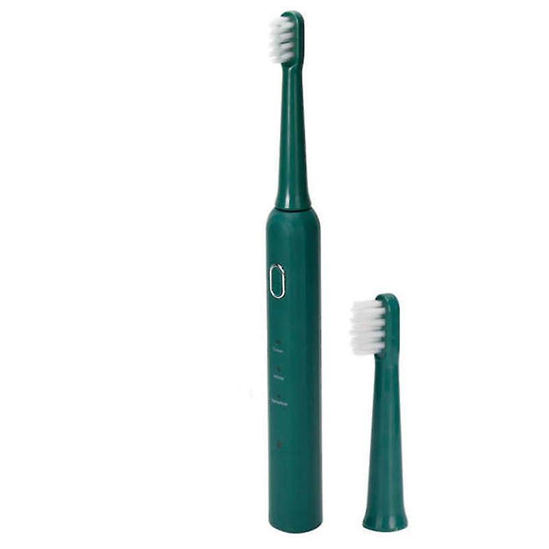 Sonic Electric Toothbrush 3-speed Smart Timer Usb Rechargeable Whitening Toothbrush With 2 Brush