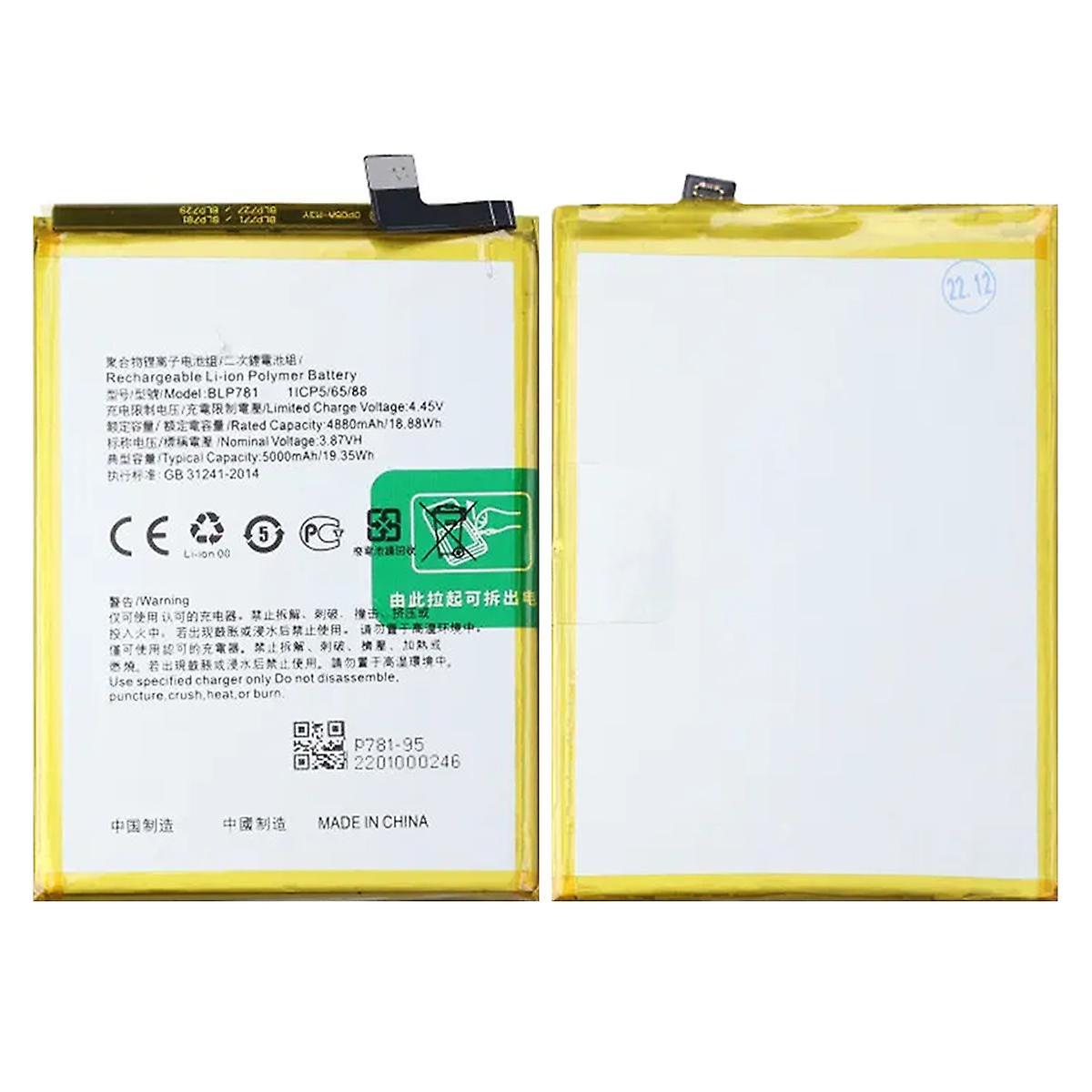 Batterij voor Oppo A72 5G