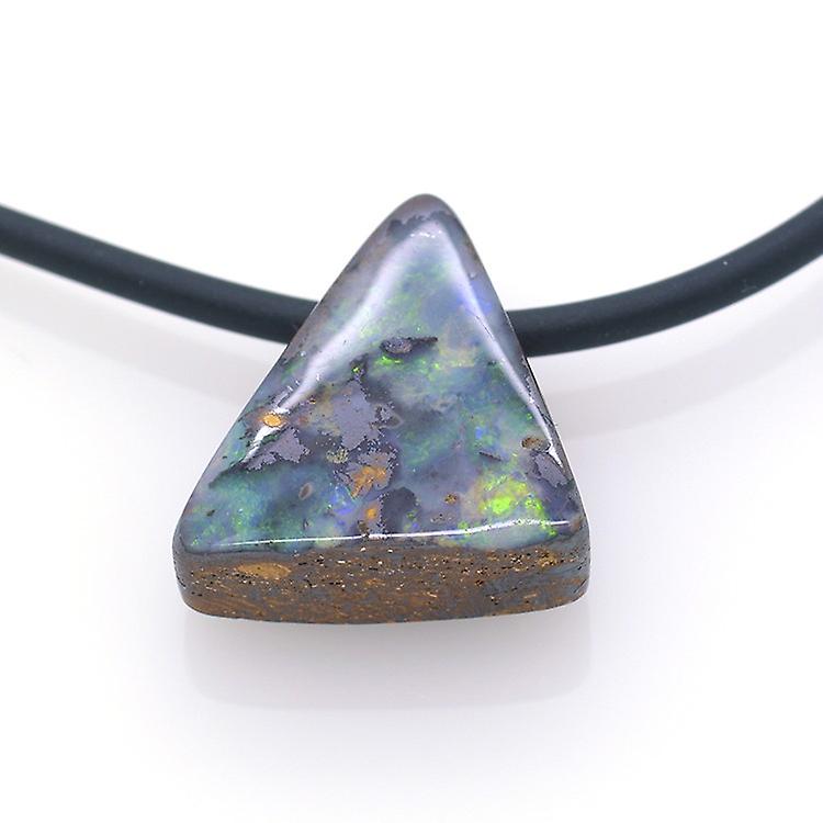 Australian Opal Matrix Pendant And 925 Silver awo-1