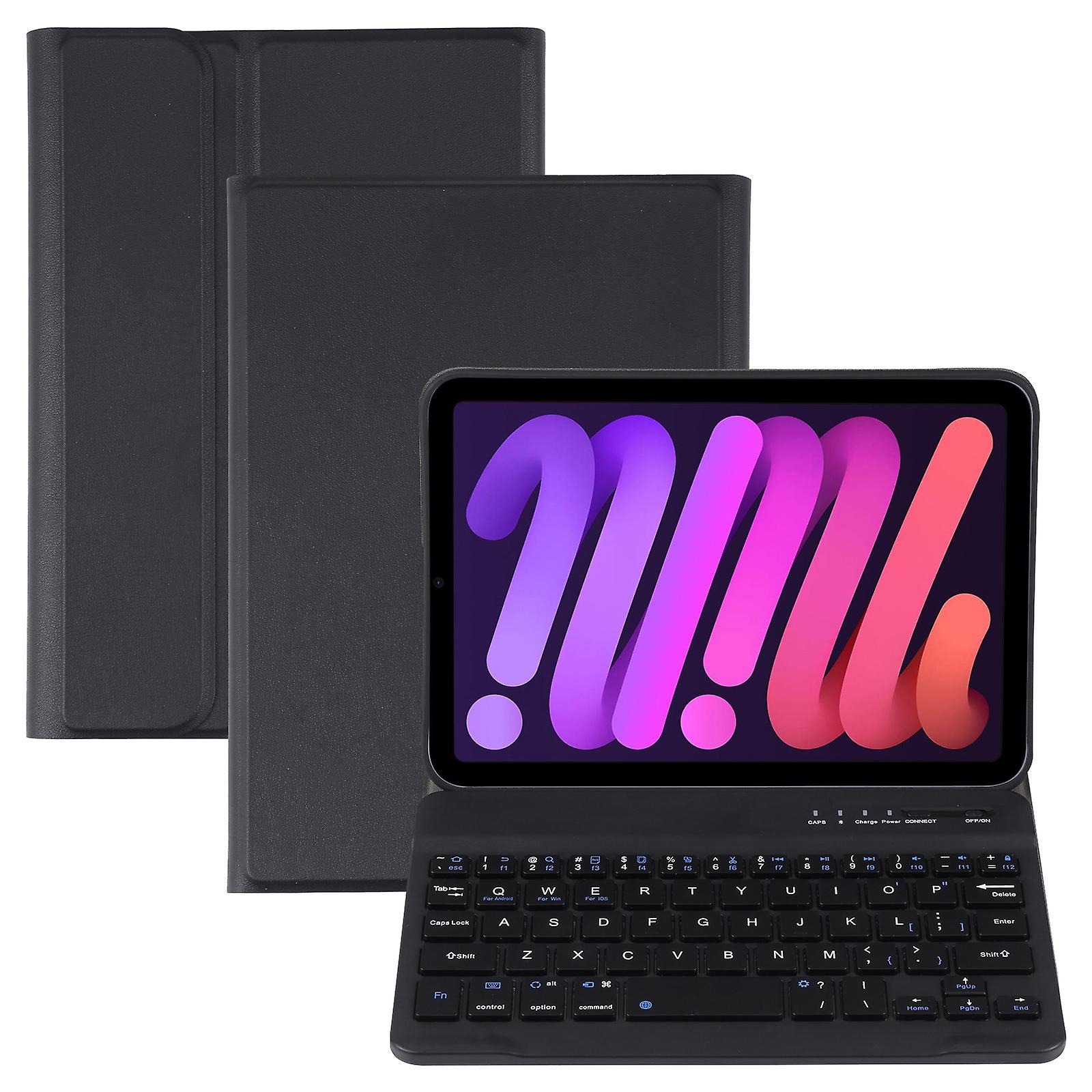A06 Bluetooth Keyboard PU Case For iPad mini 6