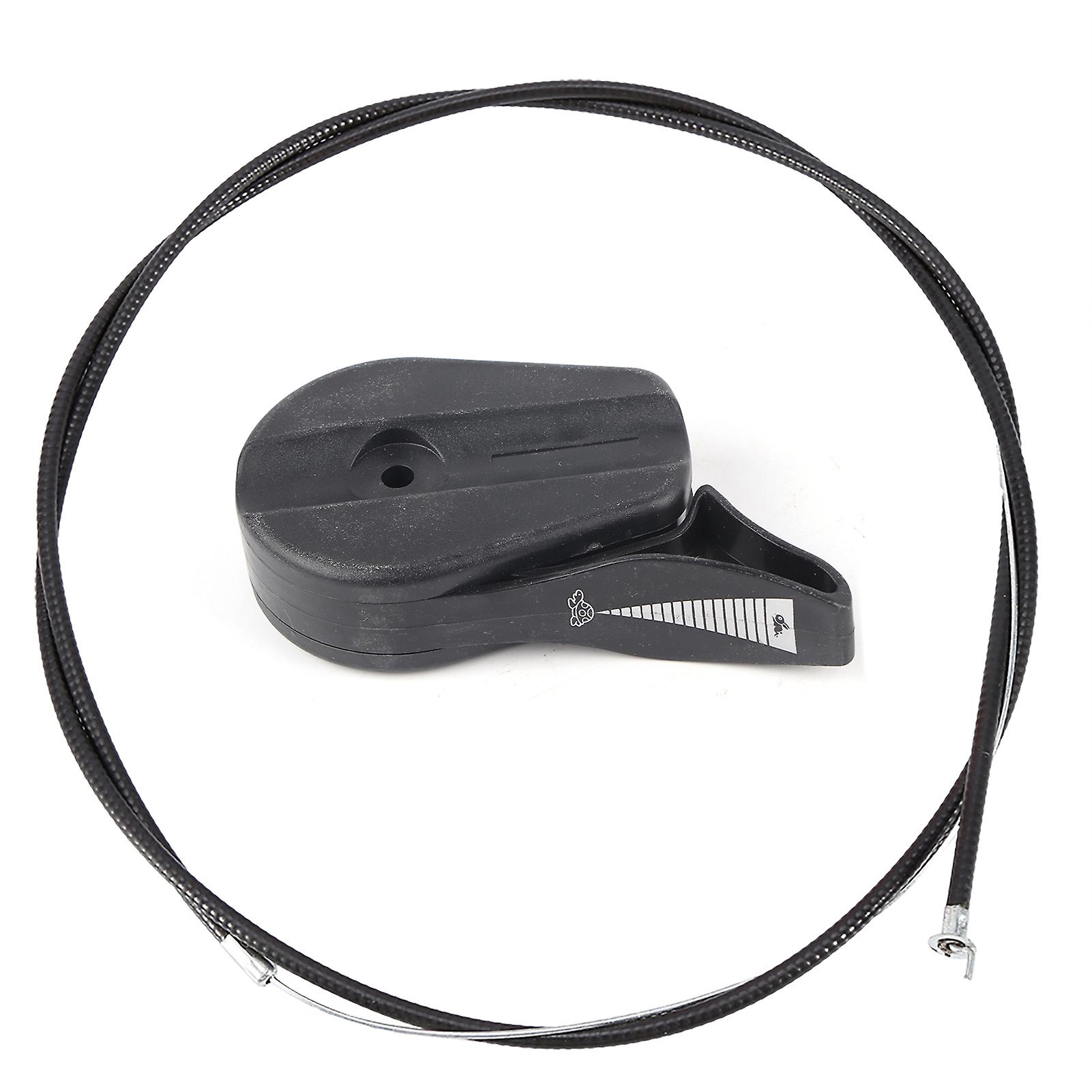 65'' Throttle Cable Switch Control Replacement Kit For Garden Lawnmowers (Black)