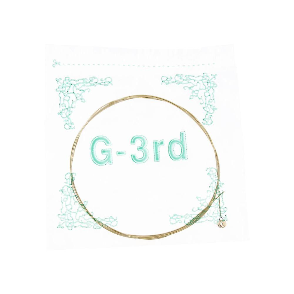 1pc Folk Acoustic Guitar Steel String Nickel Core Wound Ebgdea G-3rd