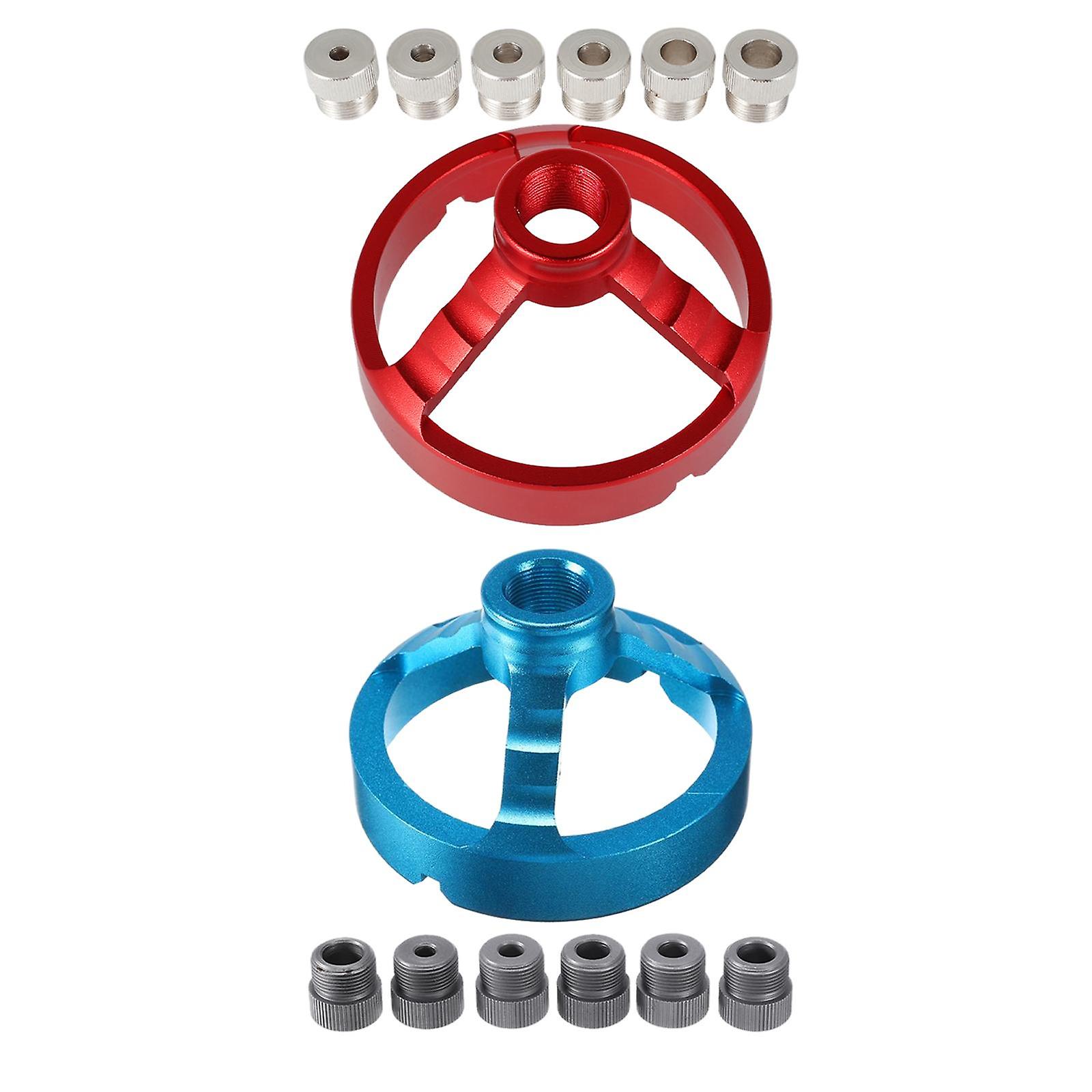 14x 5-10mm Self Centering Drill Bit Guide Jig for Electric Power Hand Drill