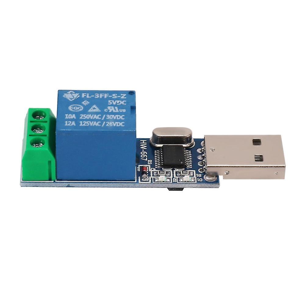 Hw667 Serial Port Control Relay Module / Board Mcu Computer Usb Control Switch Jog -