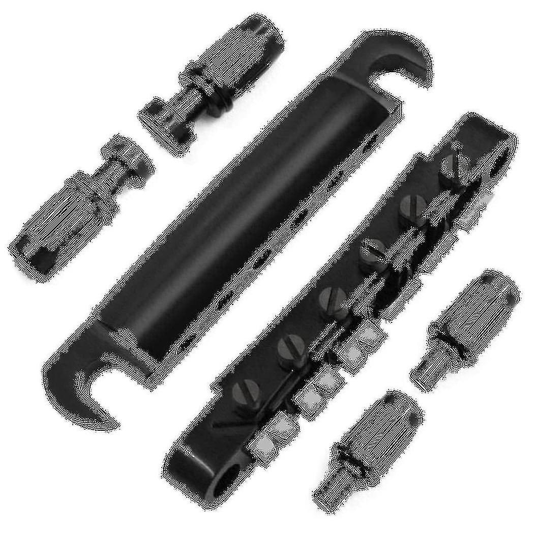 Tune-o-matic Bridge And Tailpiece With Studs Set For Abr-1 Bridge Style Lp Electric Guitar Replacem