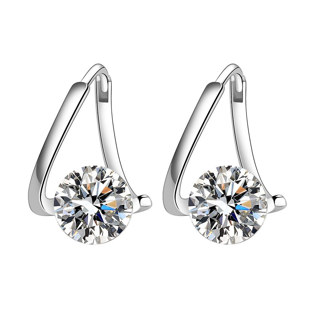 Stylish Irregular Zircon Earrings