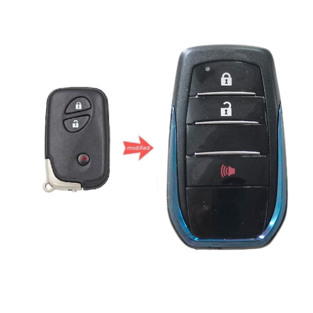 2/3/4button Smart Modified Flip Remote Key Case Fob Keyless Entry Shell Blank For Lexus Is250 Es350 Gs350 Ls460 Gs
