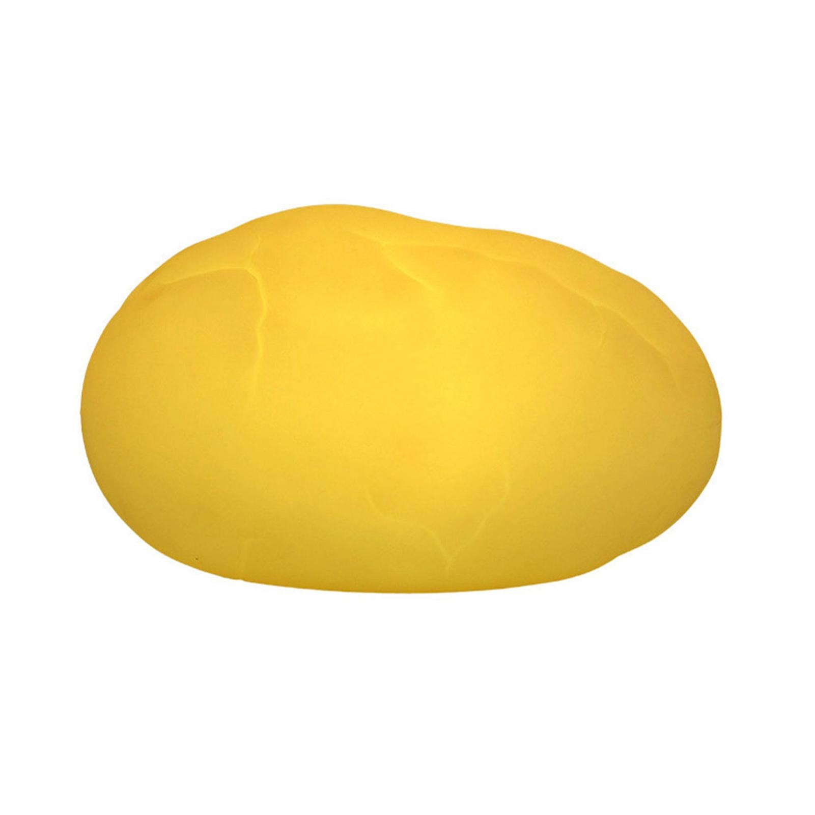 Glow Cobble Stone Shape Outdoor Led Light Landscape Lights With Remote Control For Garden Courtyard Poolside Decoration