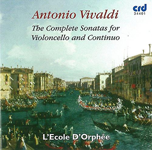 Lecole Dorph?e - Antonio Vivaldi: The Complete Sonatas for Violoncello & Continuo [CD]