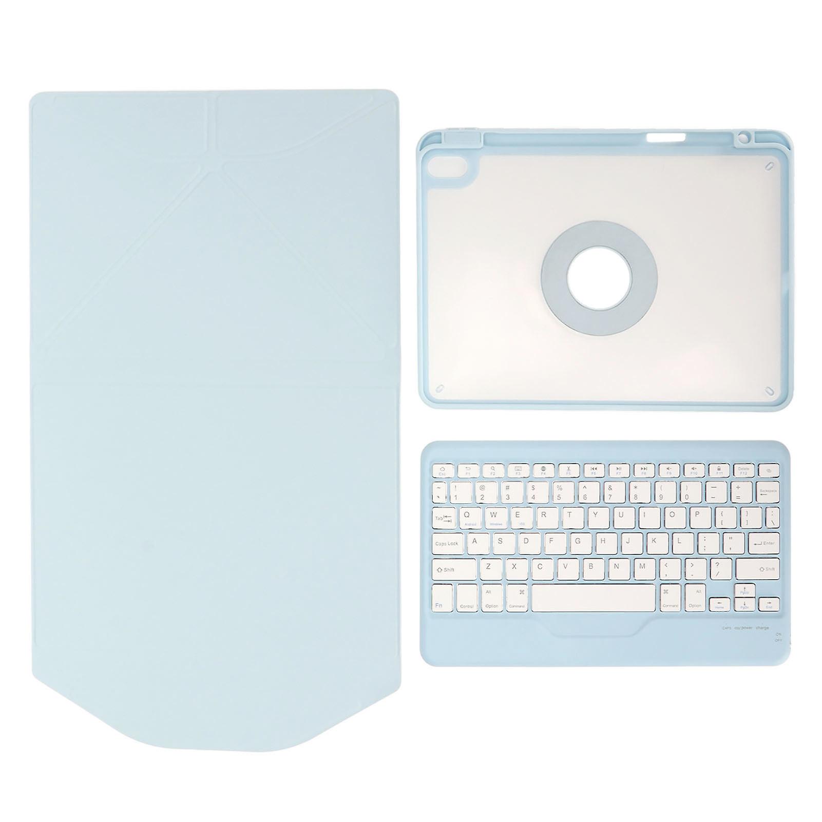 Ergonomic Vertical Keyboard with Case Magnetic Detachable Folio for iOS Tablet